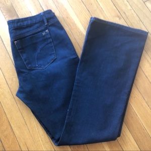 Perfect Boot Cut dark wash jean